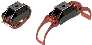 LOG GRAB PF-M 26 - Grappin pour Grue auxiliaire: photos 1 LOG GRAB PF-M 26 - Grappin pour Grue auxiliaire: photos 1