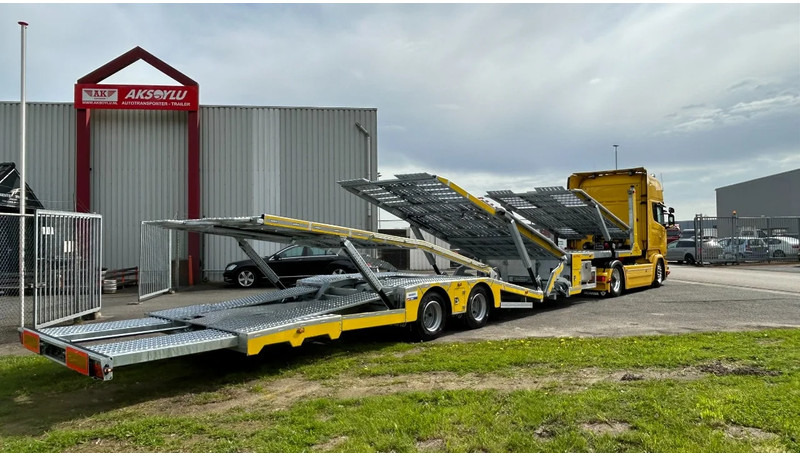 AKSOYLU AKT2 versie II special met extra Functie's 6 car-loader Autotransporter - Semi-remorque porte-voitures: photos 2 AKSOYLU AKT2 versie II special met extra Functie's 6 car-loader Autotransporter - Semi-remorque porte-voitures: photos 2
