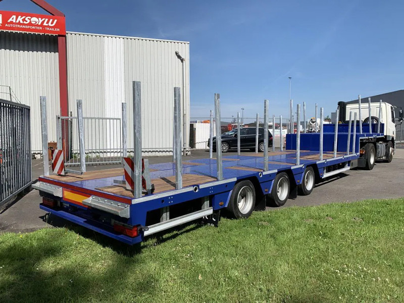 Kässbohrer DONAT Semi trailer gondola special for paragraaf 70 Germany extendable uitschuif semirremolque op voorraad new - Semi-remorque surbaissé: photos 3 Kässbohrer DONAT Semi trailer gondola special for paragraaf 70 Germany extendable uitschuif semirremolque op voorraad new - Semi-remorque surbaissé: photos 3