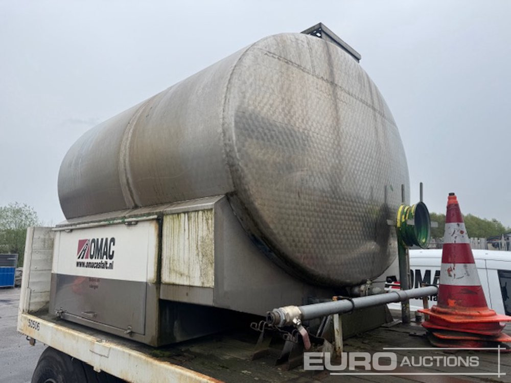 1988 JUMBO TV280C Tri-axle Split Spreader Trailer, Watertank, Hatz 1D41C engine, Conveyorbelt (Dutch Export Docs. Available) - Remorque isothermique: photos 4 1988 JUMBO TV280C Tri-axle Split Spreader Trailer, Watertank, Hatz 1D41C engine, Conveyorbelt (Dutch Export Docs. Available) - Remorque isothermique: photos 4