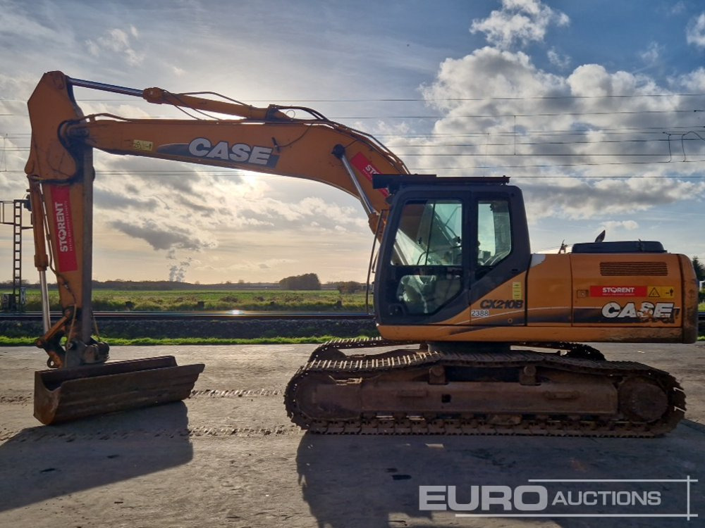 2011 Case CX210B - Pelle sur chenille: photos 2 2011 Case CX210B - Pelle sur chenille: photos 2