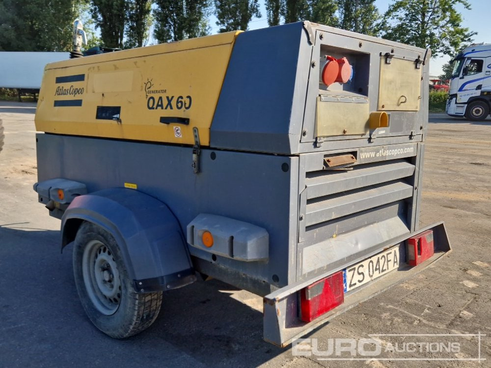 2013 Atlas Copco QAX60 - Groupe électrogène: photos 2 2013 Atlas Copco QAX60 - Groupe électrogène: photos 2