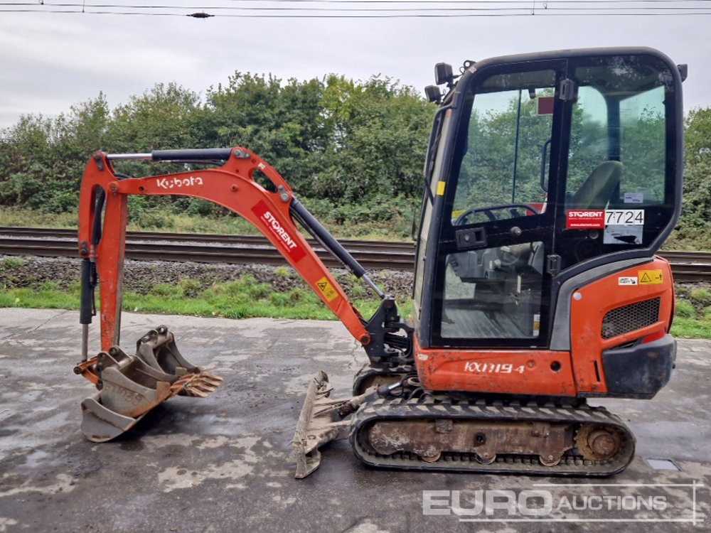 2013 Kubota KX019-4 - Mini pelle: photos 2 2013 Kubota KX019-4 - Mini pelle: photos 2