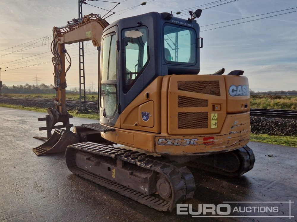 2014 Case CX80C - Mini pelle: photos 3 2014 Case CX80C - Mini pelle: photos 3