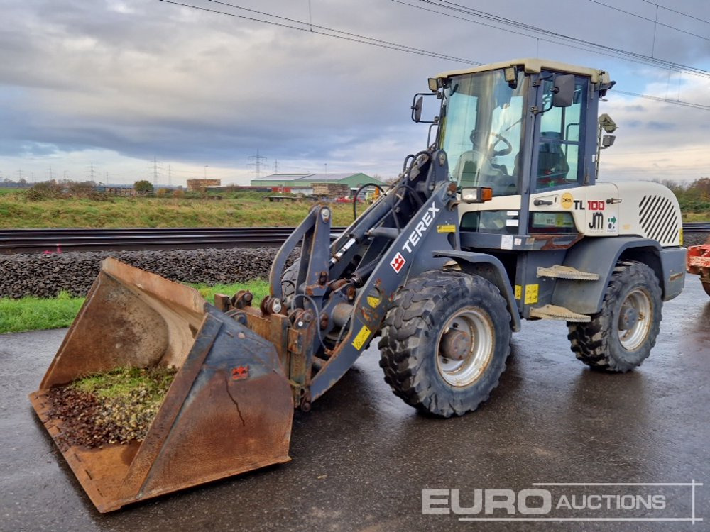 2014 Terex TL100 - Chargeuse sur pneus: photos 1 2014 Terex TL100 - Chargeuse sur pneus: photos 1