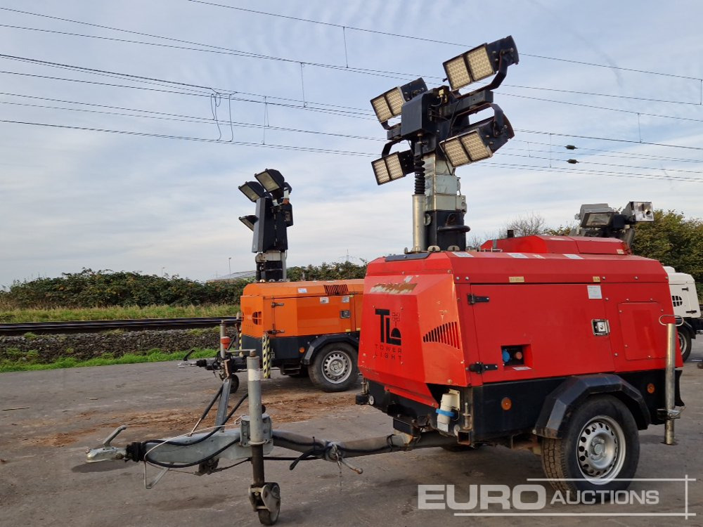 2014 Towerlight Single Axle Hybrid Lighting Tower - Mat d'éclairage: photos 1 2014 Towerlight Single Axle Hybrid Lighting Tower - Mat d'éclairage: photos 1