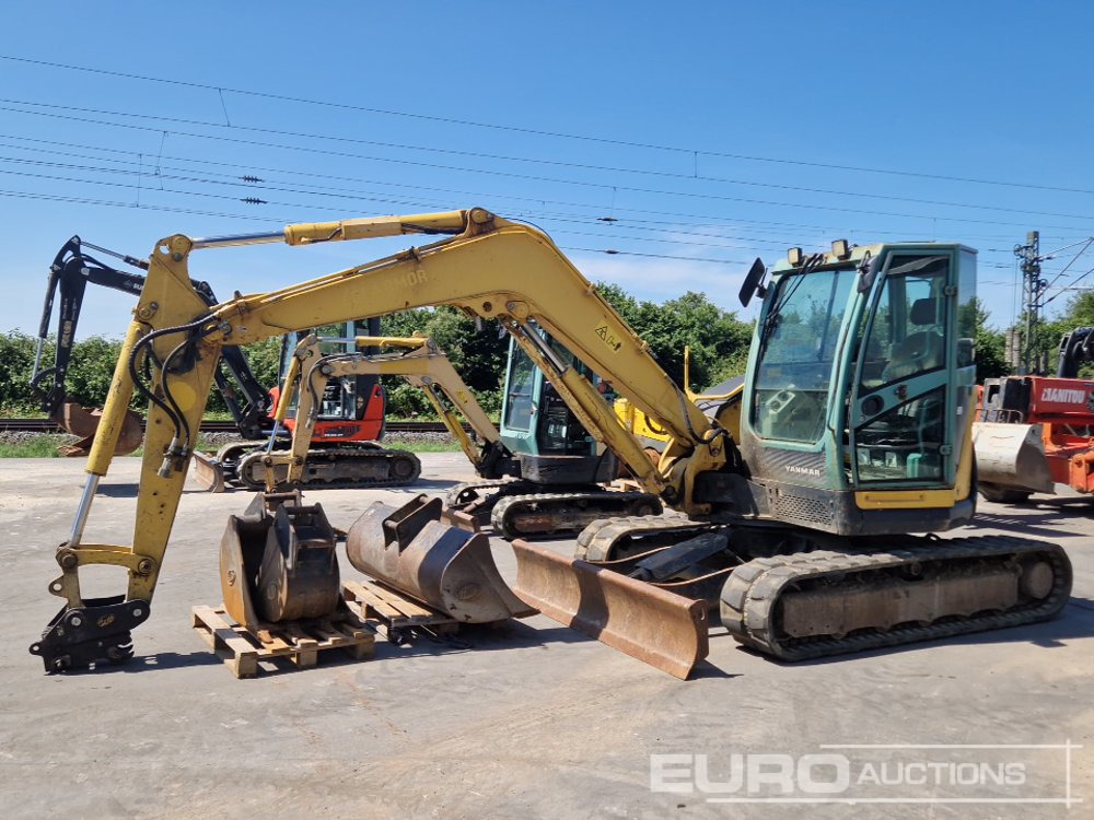 2014 Yanmar ViO80-1A - Mini pelle: photos 1 2014 Yanmar ViO80-1A - Mini pelle: photos 1