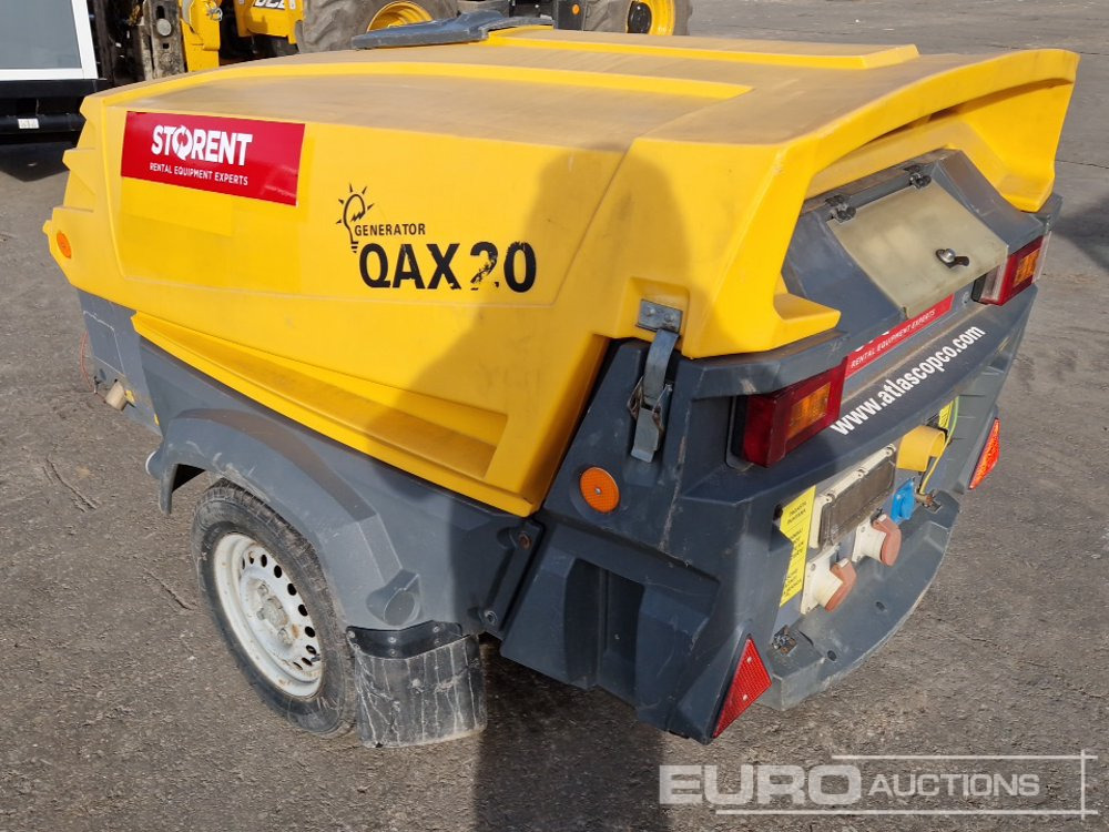 2015 Atlas Copco QAX 20 - Groupe électrogène: photos 2 2015 Atlas Copco QAX 20 - Groupe électrogène: photos 2