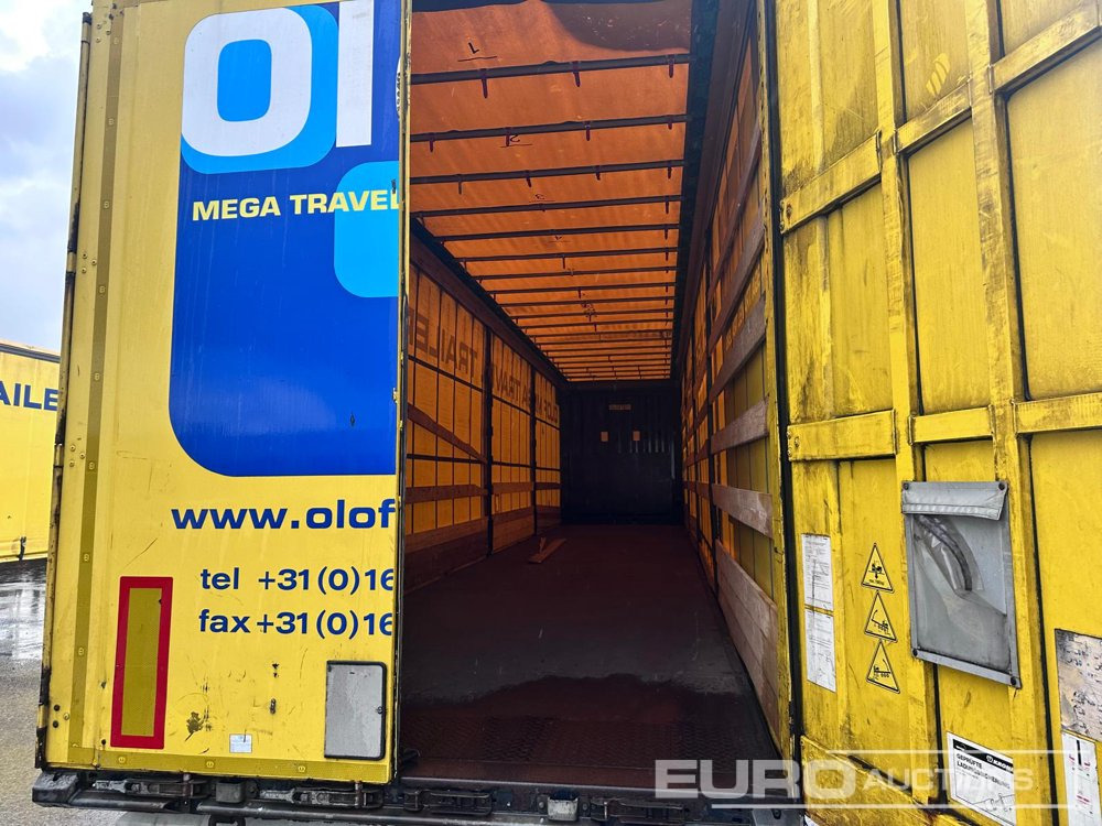 Semi-remorque rideaux coulissants 2015 Krone Mega Liner, Curtainsider, 3 Axle (Dutch Reg. Docs): photos 21