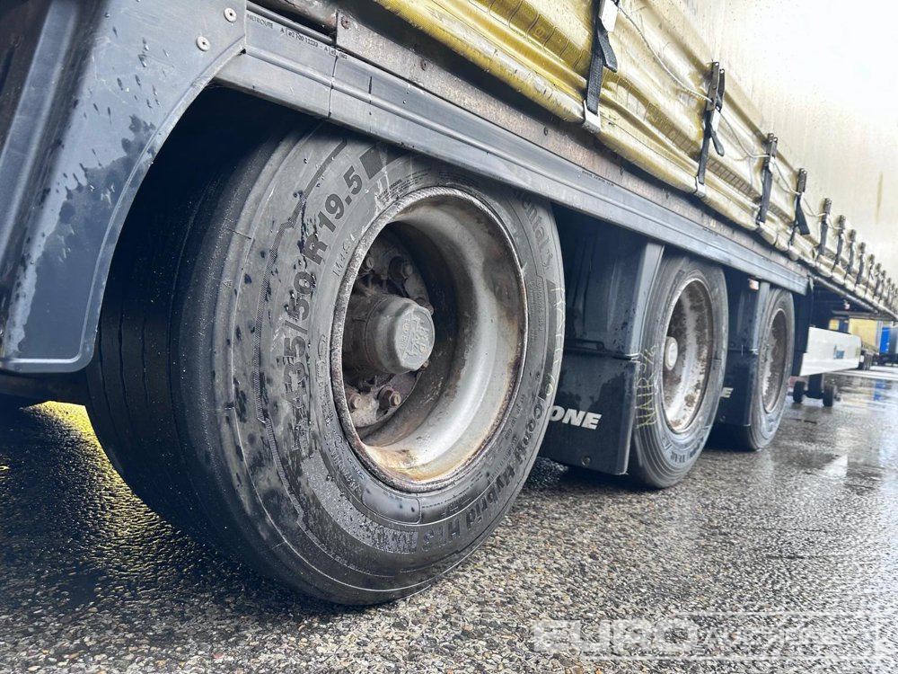 Semi-remorque rideaux coulissants 2015 Krone Mega Liner, Curtainsider, 3 Axle (Dutch Reg. Docs): photos 26