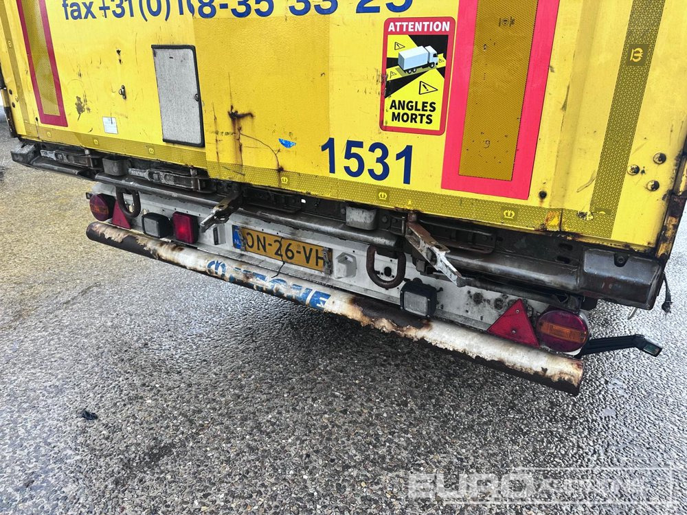 Semi-remorque rideaux coulissants 2015 Krone Mega Liner, Curtainsider, 3 Axle (Dutch Reg. Docs): photos 24