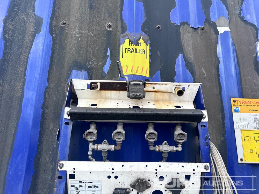 Semi-remorque rideaux coulissants 2015 Krone Mega Liner, Curtainsider, 3 Axle (Dutch Reg. Docs): photos 34