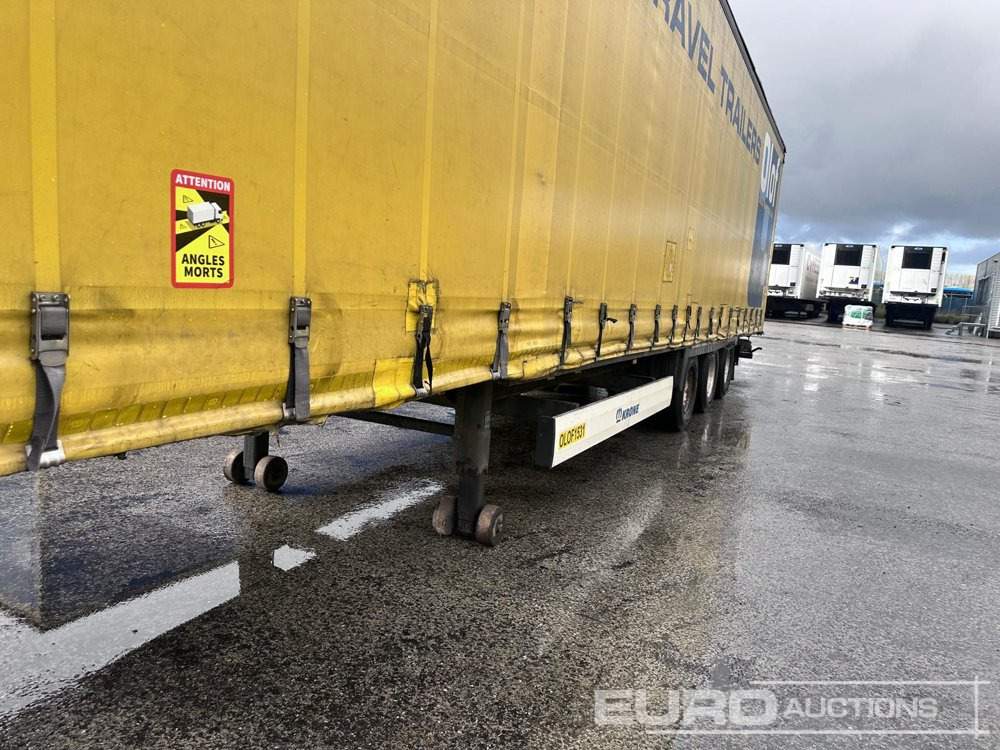 Semi-remorque rideaux coulissants 2015 Krone Mega Liner, Curtainsider, 3 Axle (Dutch Reg. Docs): photos 13