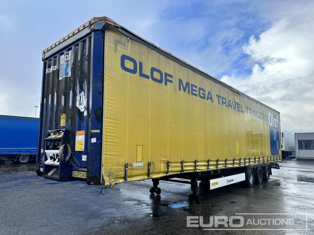2015 Krone SD Mega Liner, Curtainsider, 3 Axle (Dutch Reg. Docs)(Selling Offsite from Krone Used Yard Moerdijk, Netherlands) - Semi-remorque rideaux coulissants: photos 1 2015 Krone SD Mega Liner, Curtainsider, 3 Axle (Dutch Reg. Docs)(Selling Offsite from Krone Used Yard Moerdijk, Netherlands) - Semi-remorque rideaux coulissants: photos 1