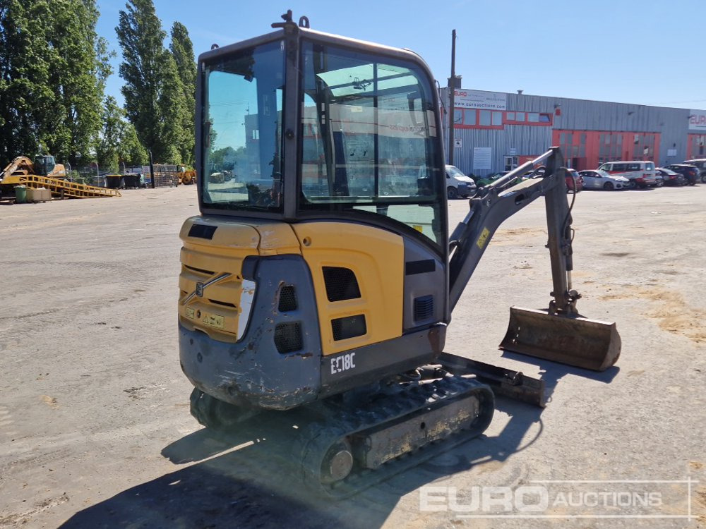 2015 Volvo EC18C - Mini pelle: photos 5 2015 Volvo EC18C - Mini pelle: photos 5