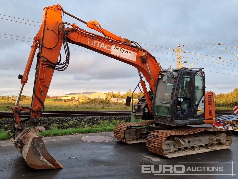 2017 Hitachi ZX135US-6 - Pelle sur chenille: photos 1 2017 Hitachi ZX135US-6 - Pelle sur chenille: photos 1