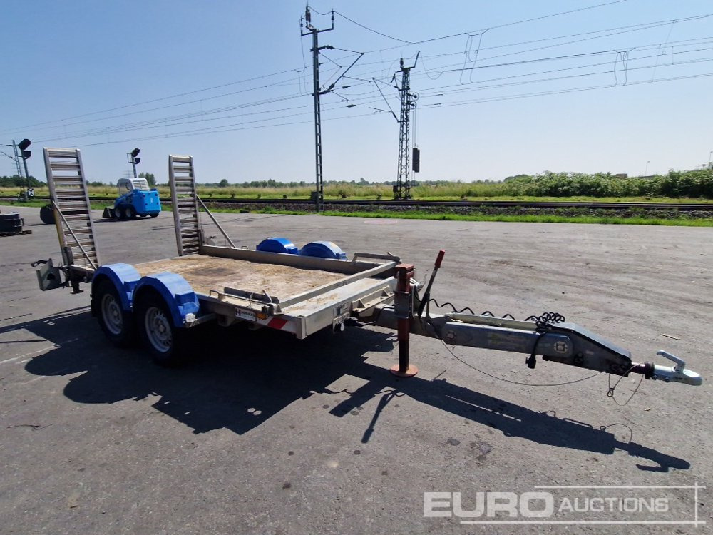 2017 Hubiere TPG3502 Twin Axle Trailer with Loading Ramps - Remorque porte engin: photos 5 2017 Hubiere TPG3502 Twin Axle Trailer with Loading Ramps - Remorque porte engin: photos 5