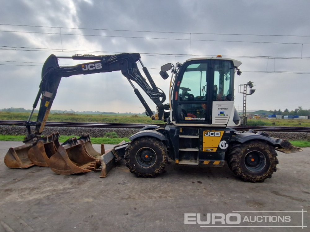 2018 JCB Hydradig HD110WT - Pelle sur pneus: photos 2 2018 JCB Hydradig HD110WT - Pelle sur pneus: photos 2