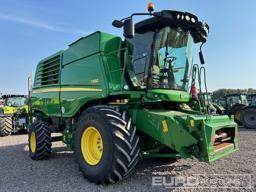 2018 John Deere T550 - Moissonneuse-batteuse: photos 1 2018 John Deere T550 - Moissonneuse-batteuse: photos 1