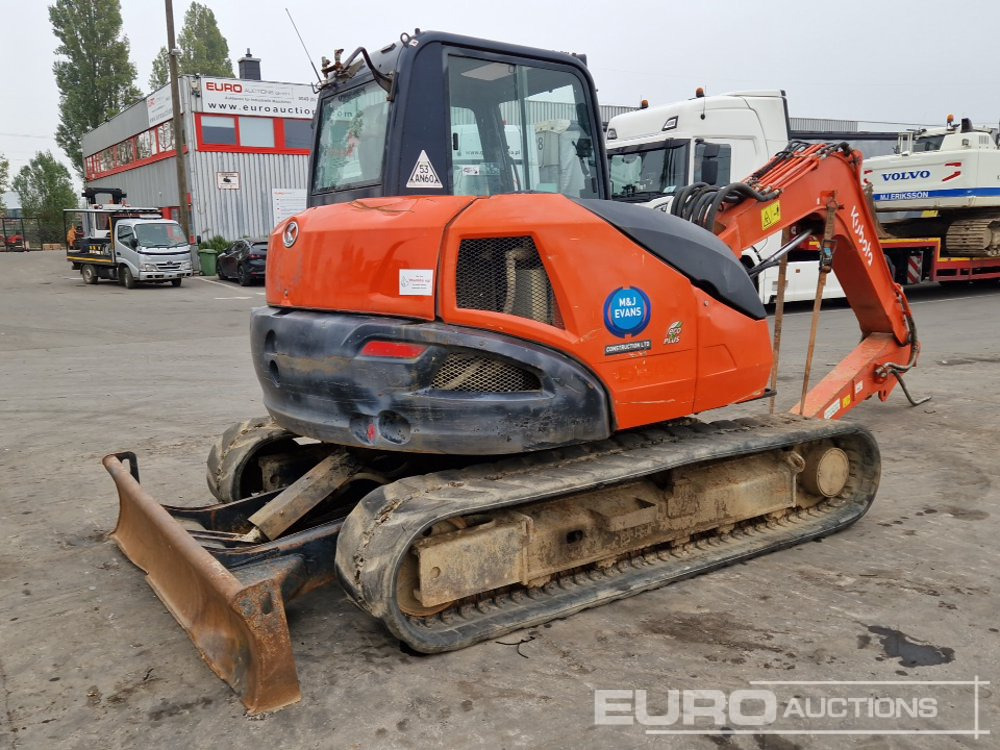 2018 Kubota KX080-4A - Mini pelle: photos 5 2018 Kubota KX080-4A - Mini pelle: photos 5