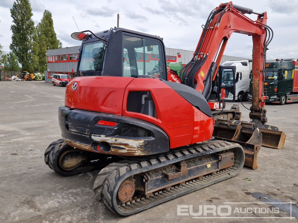 2018 Kubota KX080-4A - Mini pelle: photos 5 2018 Kubota KX080-4A - Mini pelle: photos 5