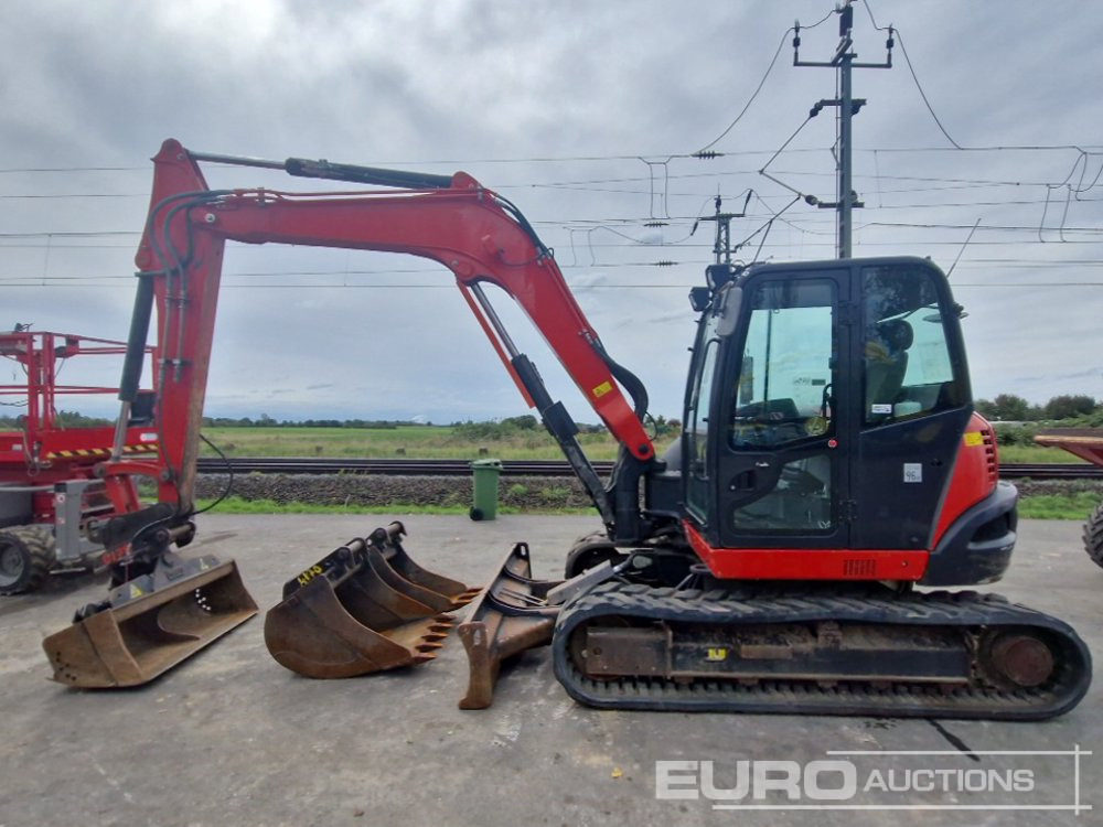 2018 Kubota KX080-4A - Mini pelle: photos 2 2018 Kubota KX080-4A - Mini pelle: photos 2