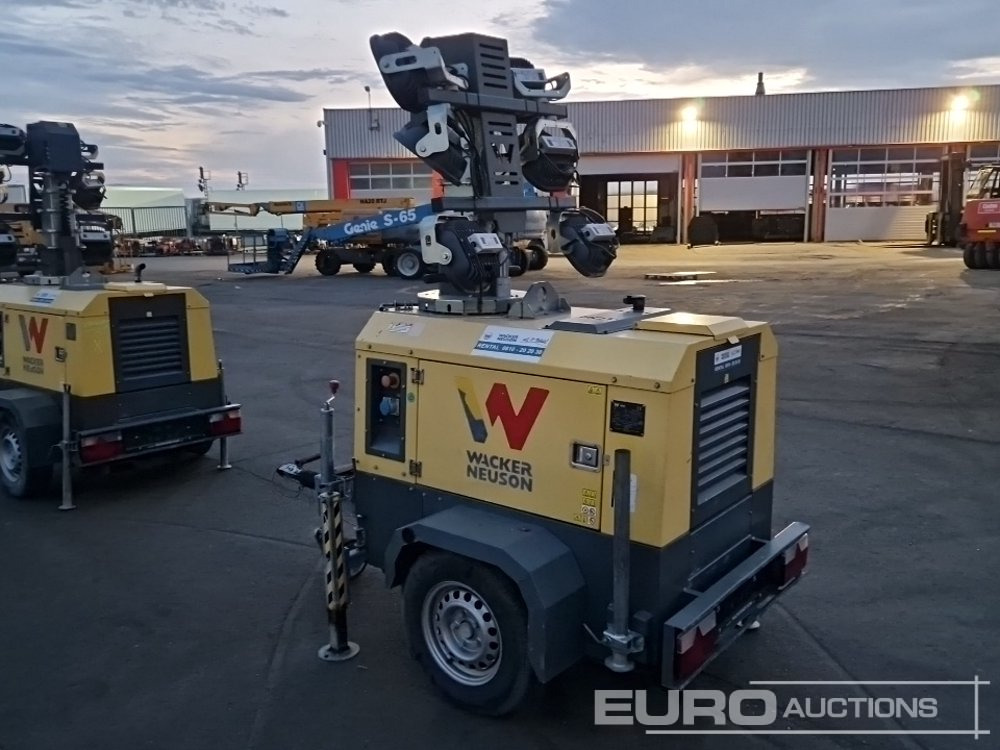 2018 Wacker Neuson Single Axle Light Tower LTE4K, 50Hz, LED - Mat d'éclairage: photos 2 2018 Wacker Neuson Single Axle Light Tower LTE4K, 50Hz, LED - Mat d'éclairage: photos 2