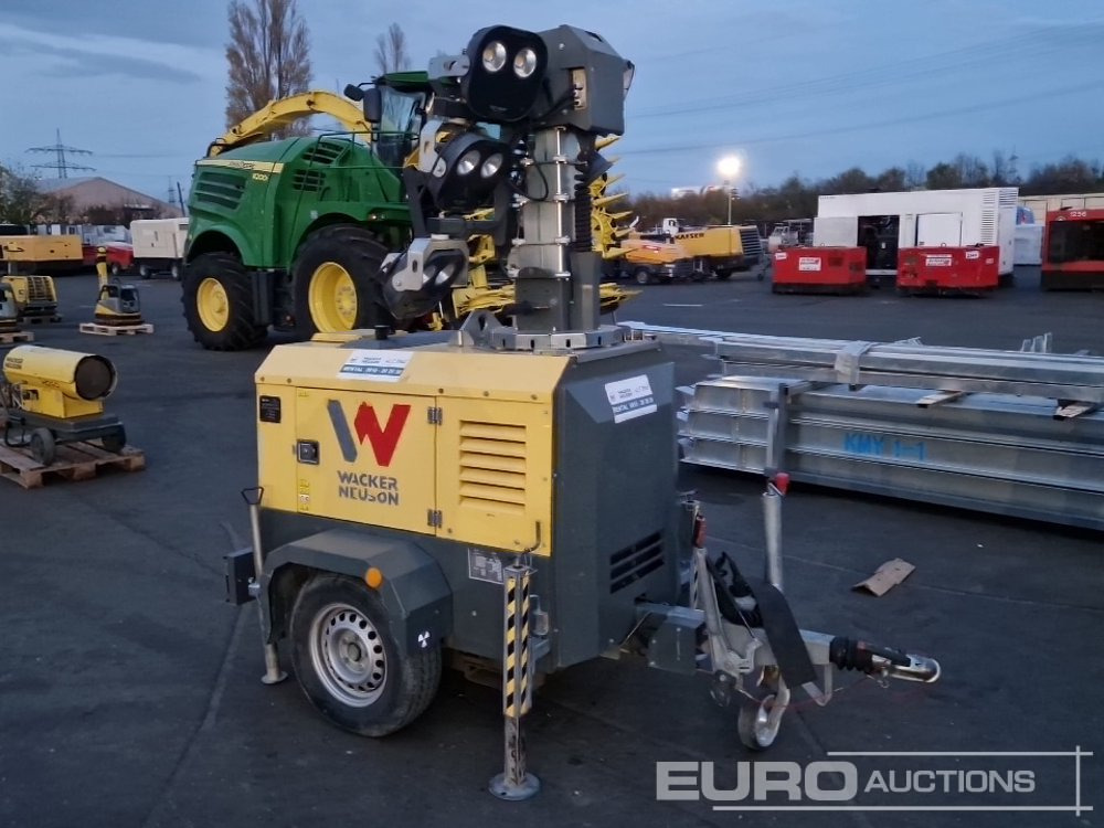 2018 Wacker Neuson Single Axle Light Tower LTE4K, 50Hz, LED - Mat d'éclairage: photos 4 2018 Wacker Neuson Single Axle Light Tower LTE4K, 50Hz, LED - Mat d'éclairage: photos 4
