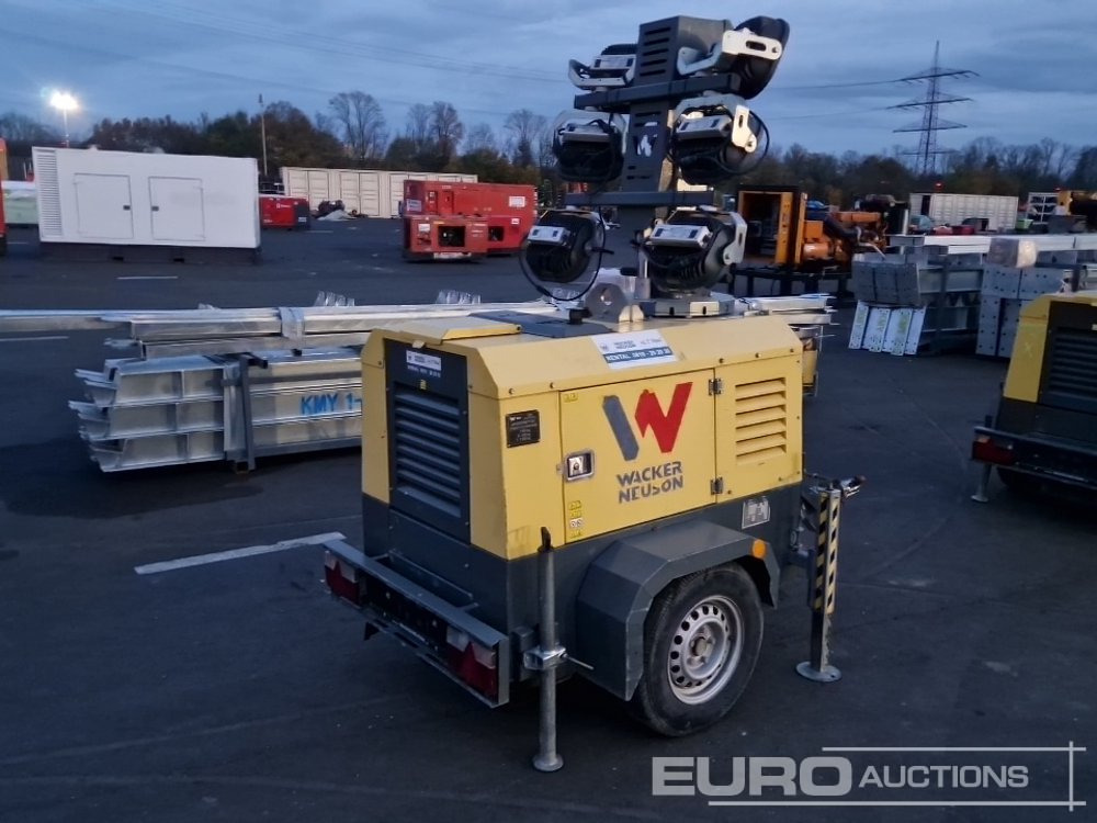 2018 Wacker Neuson Single Axle Light Tower LTE4K, 50Hz, LED - Mat d'éclairage: photos 3 2018 Wacker Neuson Single Axle Light Tower LTE4K, 50Hz, LED - Mat d'éclairage: photos 3