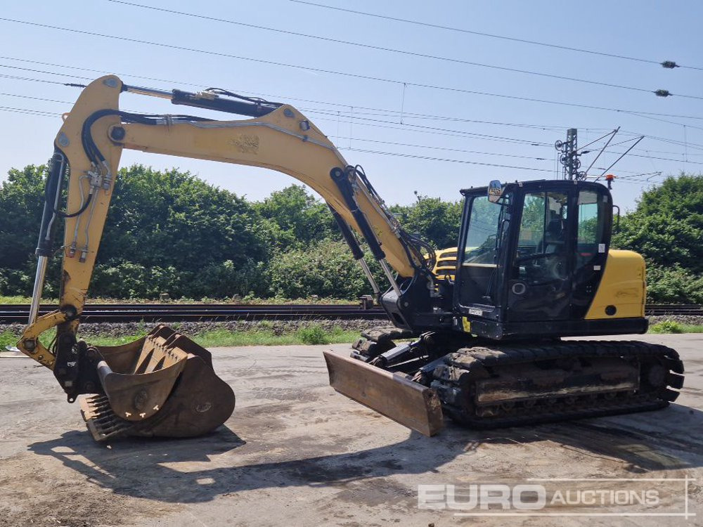 2019 Yanmar TC125 Block Pads, Blade, Offset, Piped, Aux Piping, QH, 3 Buckets, Reverse Camera - Pelle sur chenille: photos 1 2019 Yanmar TC125 Block Pads, Blade, Offset, Piped, Aux Piping, QH, 3 Buckets, Reverse Camera - Pelle sur chenille: photos 1