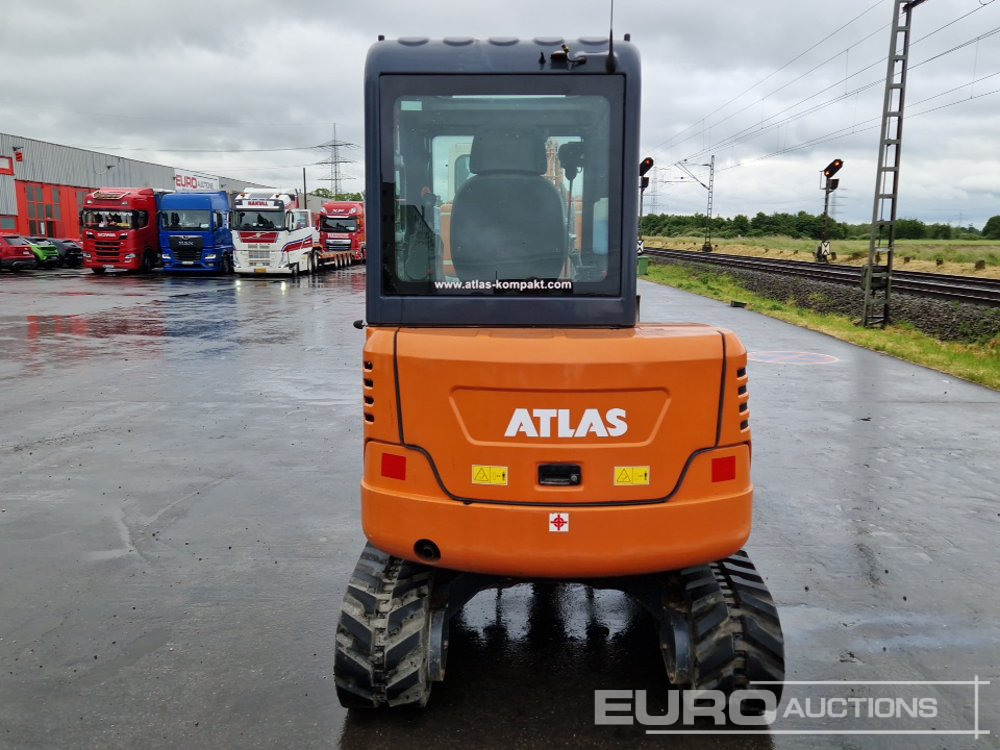 2022 Atlas AC25F Rubber Tracks, Blade, Offset, Pioed, Aux Piping, QH - Mini pelle: photos 4 2022 Atlas AC25F Rubber Tracks, Blade, Offset, Pioed, Aux Piping, QH - Mini pelle: photos 4
