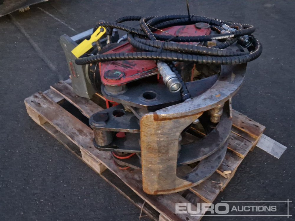2020 Thumm HG08 Hydraulic Rotating Wood Grapple - Accessoire pour Pelle: photos 4 2020 Thumm HG08 Hydraulic Rotating Wood Grapple - Accessoire pour Pelle: photos 4