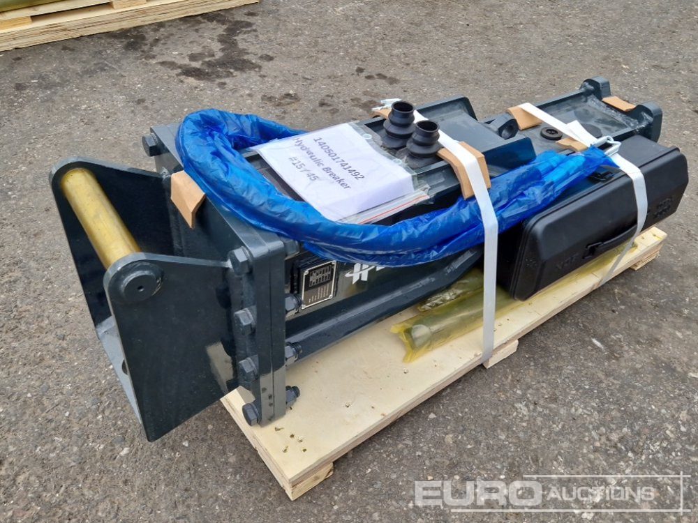 HEROE 45 Hydraulic Breaker to suit MS03 - Marteau hydraulique: photos 3 HEROE 45 Hydraulic Breaker to suit MS03 - Marteau hydraulique: photos 3