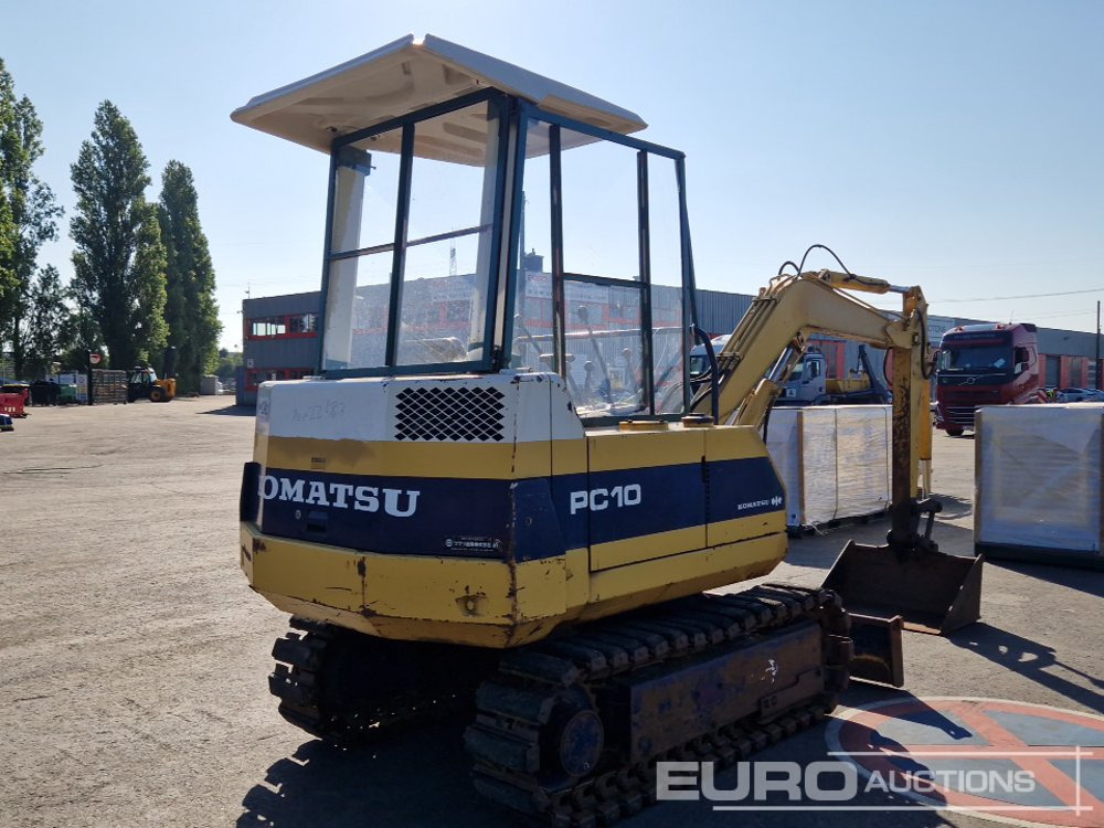 Komatsu PC10-6 - Mini pelle: photos 5 Komatsu PC10-6 - Mini pelle: photos 5