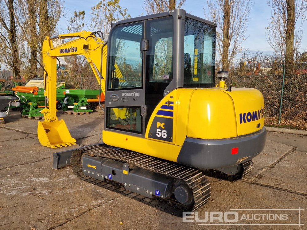 Komatsu PC56-7 - Mini pelle: photos 3 Komatsu PC56-7 - Mini pelle: photos 3