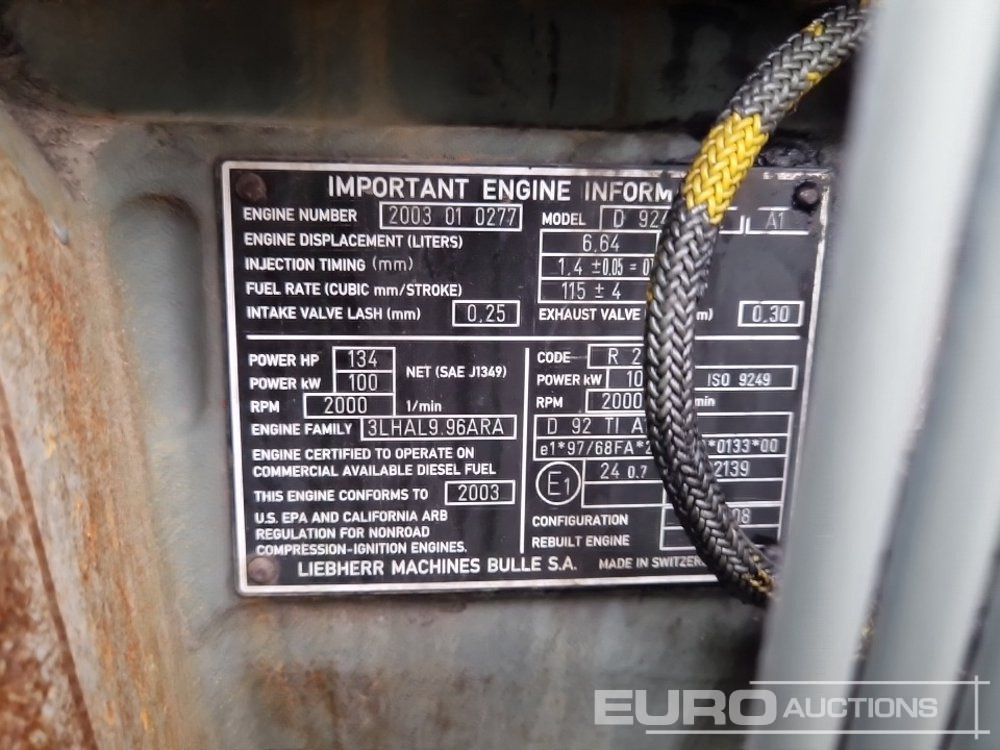 Chargeuse sur pneus Liebherr L538: photos 24