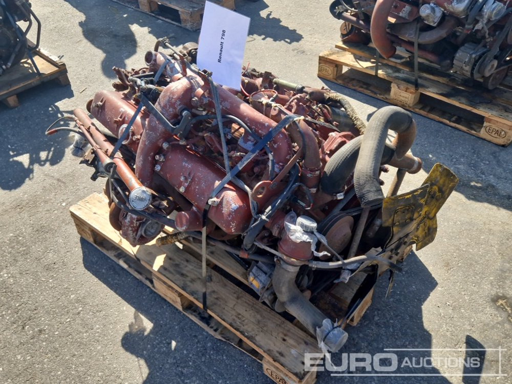 Renault 6 Cylinder Diesel 798 Engine - Moteur: photos 3 Renault 6 Cylinder Diesel 798 Engine - Moteur: photos 3