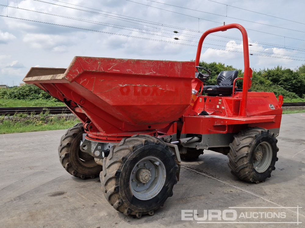 Terex 6 Ton Swivel Skip Dumper, Roll Bar - Mini tombereau: photos 1 Terex 6 Ton Swivel Skip Dumper, Roll Bar - Mini tombereau: photos 1