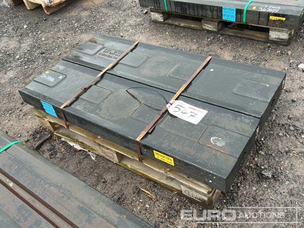 Terex Tp550 Chrome Blow Bars - Matériel de chantier: photos 1 Terex Tp550 Chrome Blow Bars - Matériel de chantier: photos 1