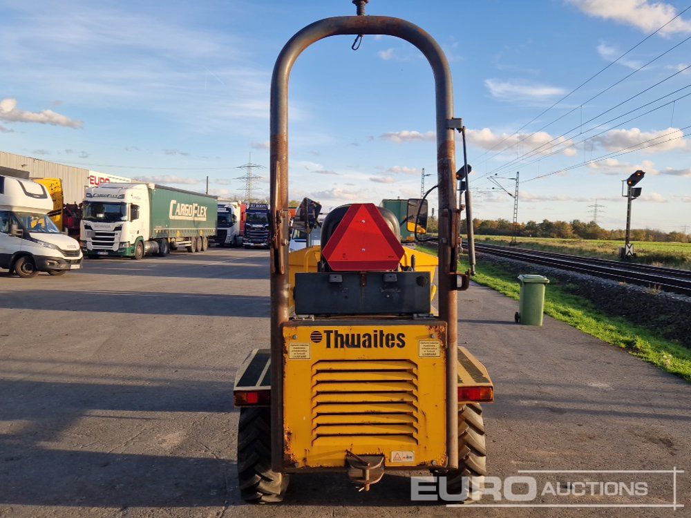 Thwaites 1.5 Ton High-Tip Swivel Skip Dumper, Roll Bar - Mini tombereau: photos 5 Thwaites 1.5 Ton High-Tip Swivel Skip Dumper, Roll Bar - Mini tombereau: photos 5