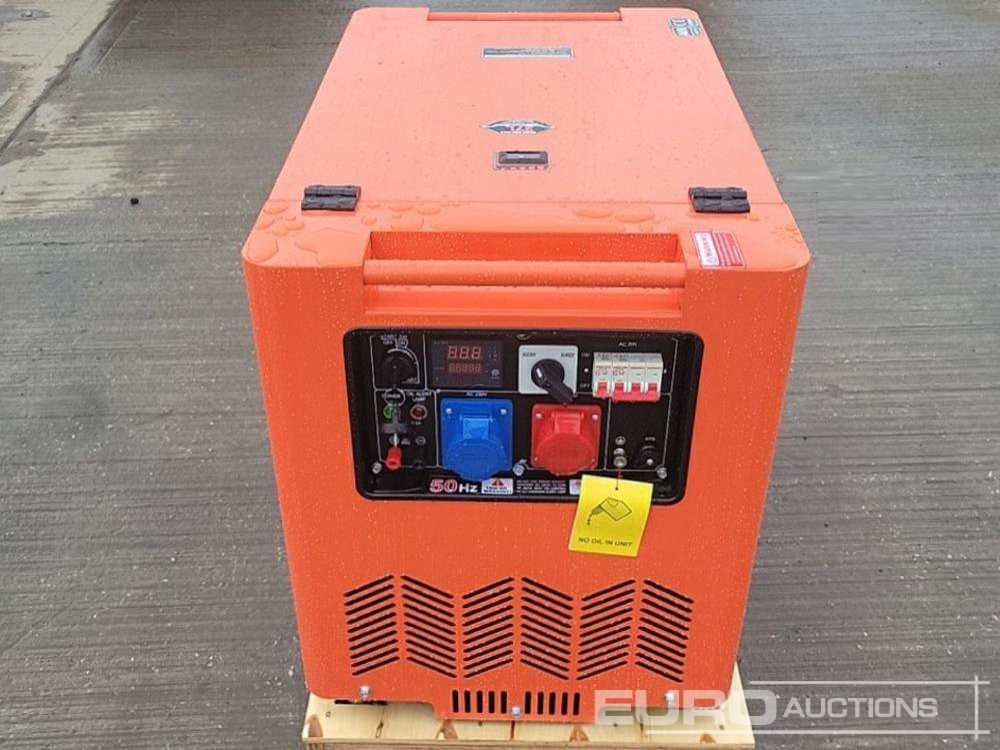 Groupe électrogène Unused Ashita Power DG11000SE3: photos 7