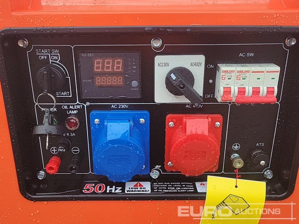 Groupe électrogène Unused Ashita Power DG11000SE3: photos 13