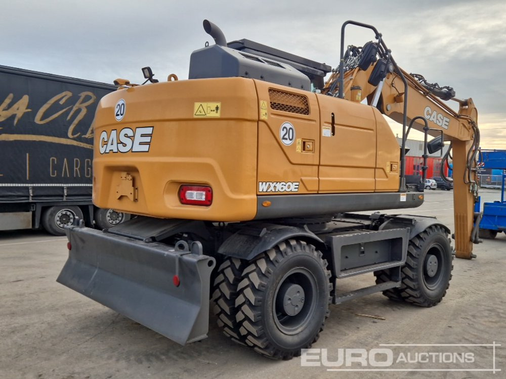 Unused Case WX160E - Pelle sur pneus: photos 5 Unused Case WX160E - Pelle sur pneus: photos 5