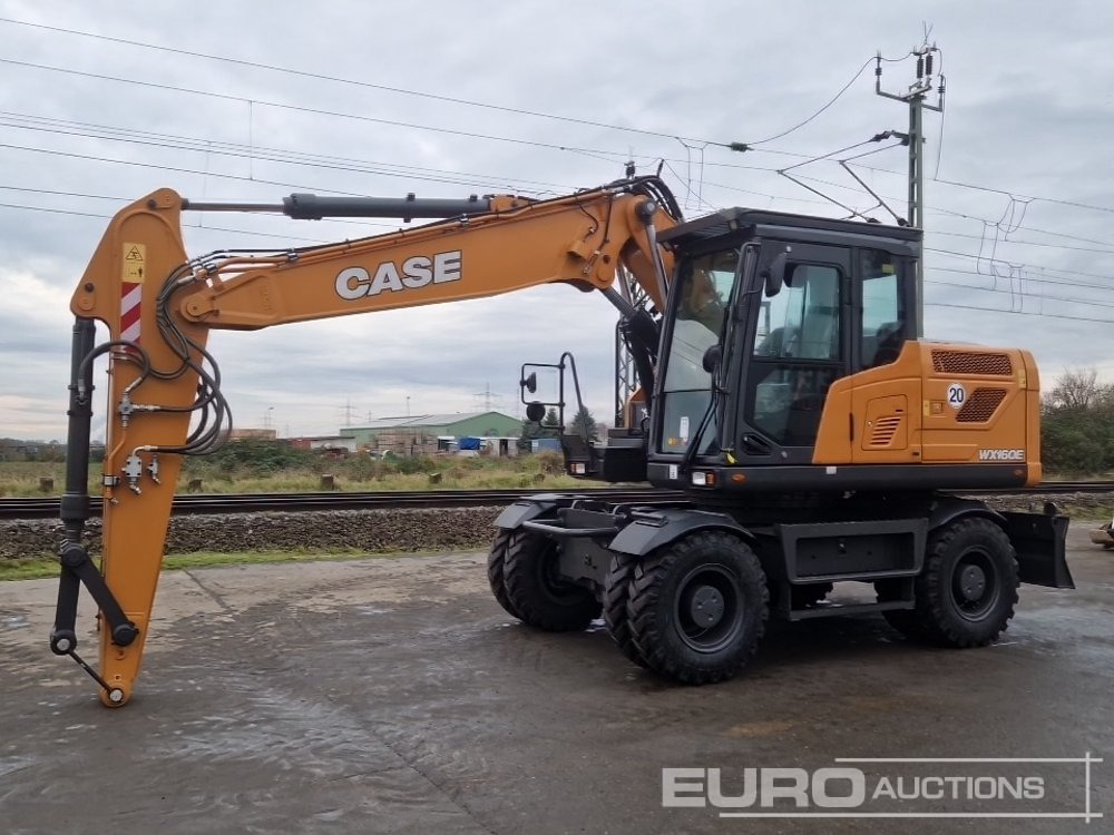 Unused Case WX160E - Pelle sur pneus: photos 1 Unused Case WX160E - Pelle sur pneus: photos 1