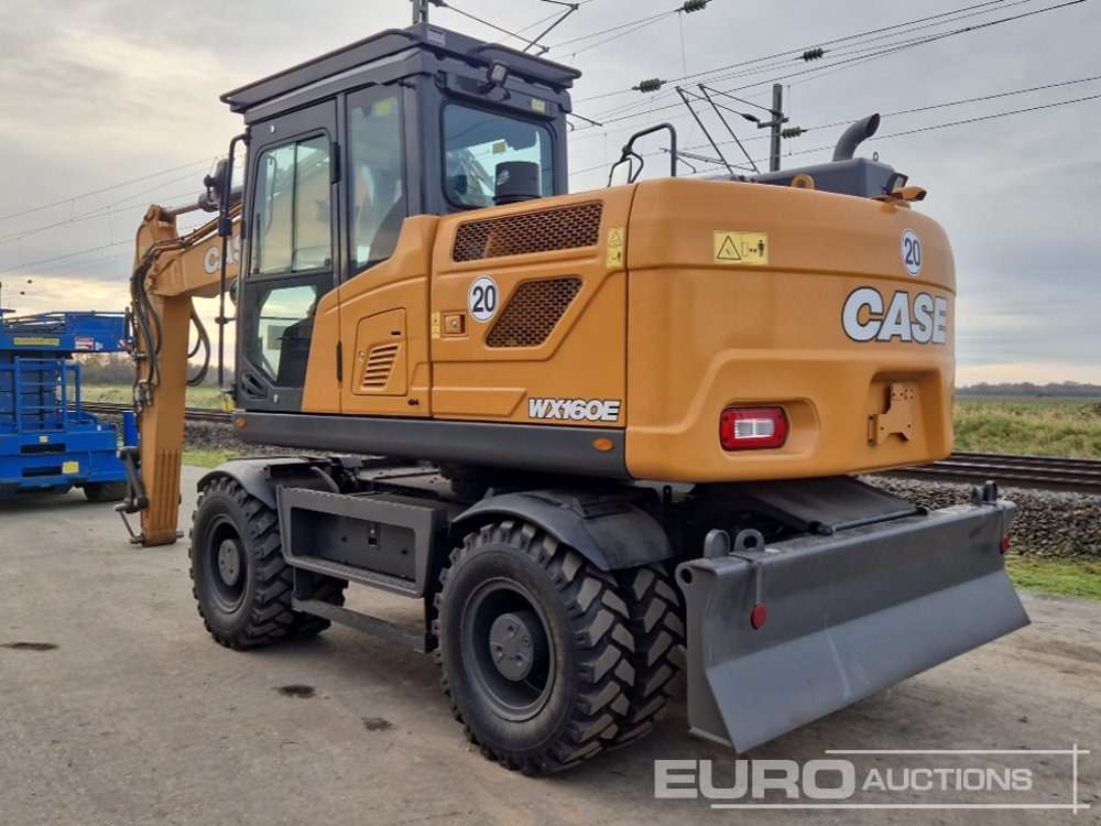 Unused Case WX160E - Pelle sur pneus: photos 3 Unused Case WX160E - Pelle sur pneus: photos 3