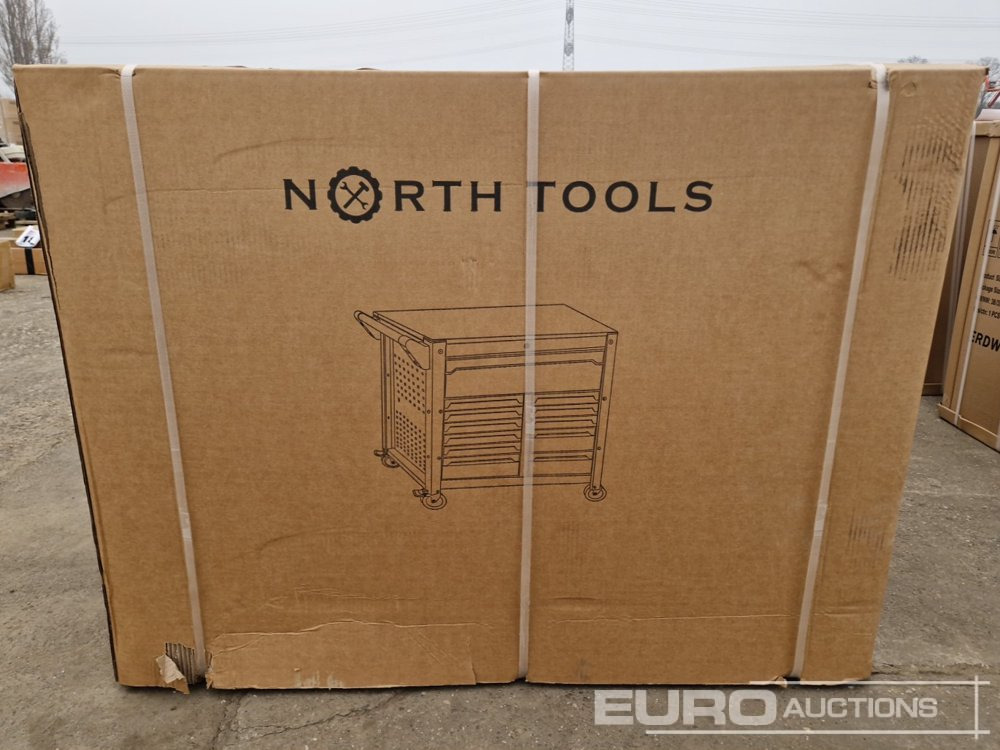 Unused NORTH-TOOL JUMBO-PRO 12 Drawer Tool Cabinet, Professional Tools - Équipement de garage: photos 2 Unused NORTH-TOOL JUMBO-PRO 12 Drawer Tool Cabinet, Professional Tools - Équipement de garage: photos 2