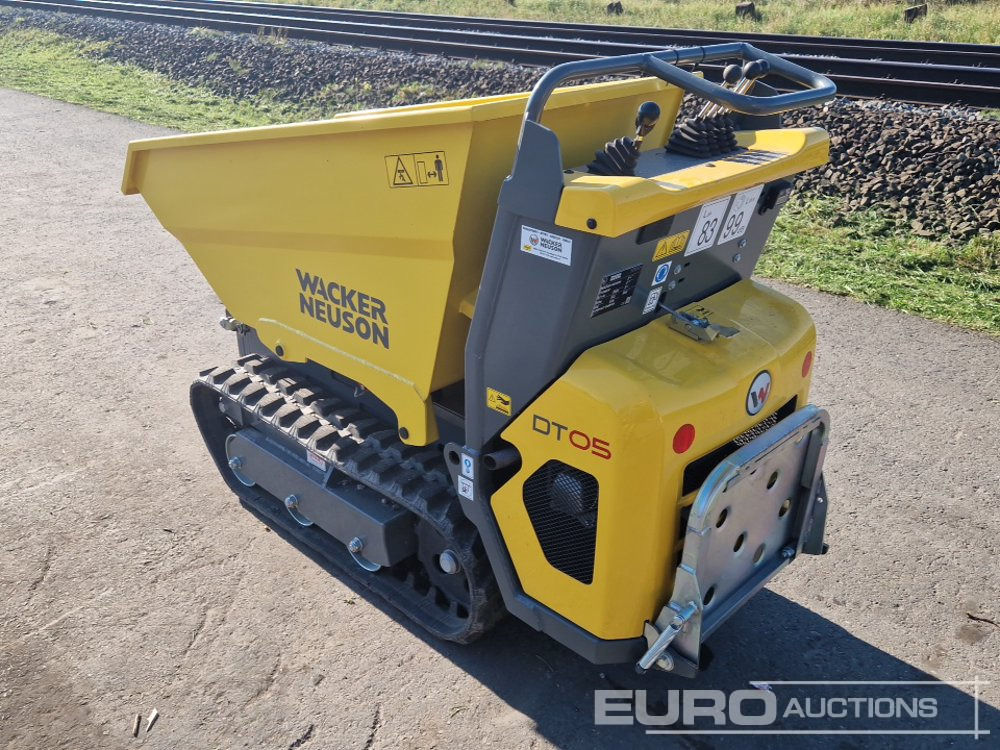 Unused Wacker Neuson DT05 - Tombereau sur chenilles: photos 3 Unused Wacker Neuson DT05 - Tombereau sur chenilles: photos 3