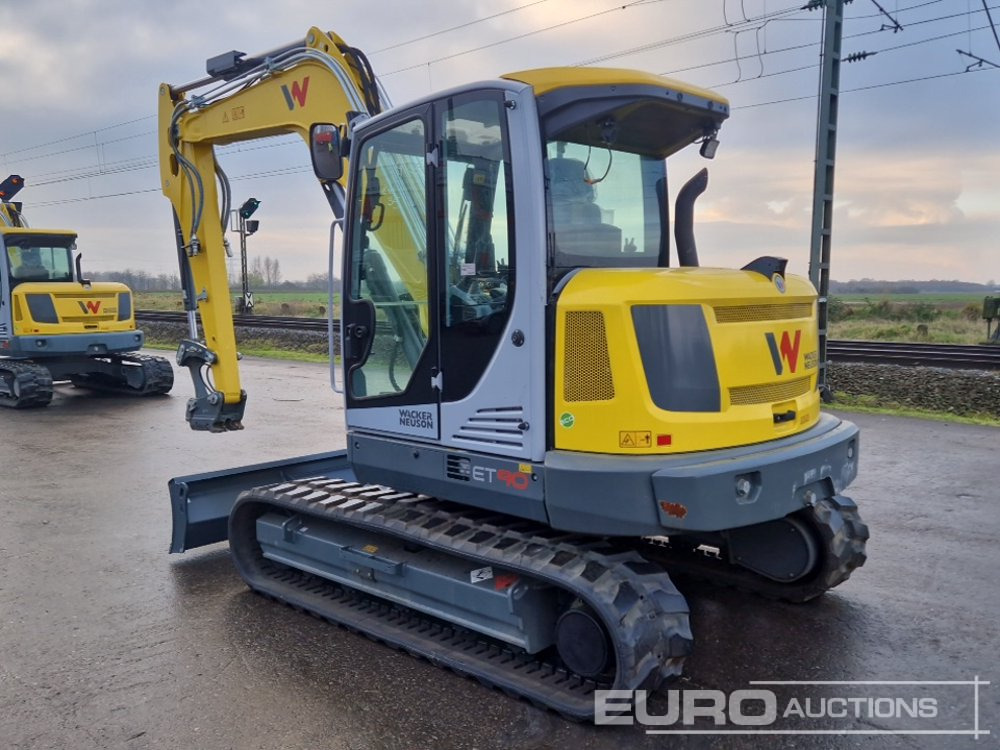 Unused Wacker Neuson ET90 - Mini pelle: photos 3 Unused Wacker Neuson ET90 - Mini pelle: photos 3