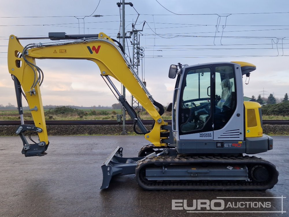 Unused Wacker Neuson ET90 - Mini pelle: photos 2 Unused Wacker Neuson ET90 - Mini pelle: photos 2