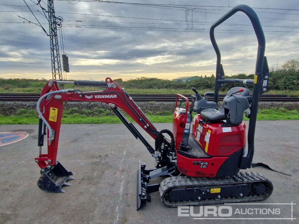 Unused Yanmar ViO12-2A - Mini pelle: photos 2 Unused Yanmar ViO12-2A - Mini pelle: photos 2
